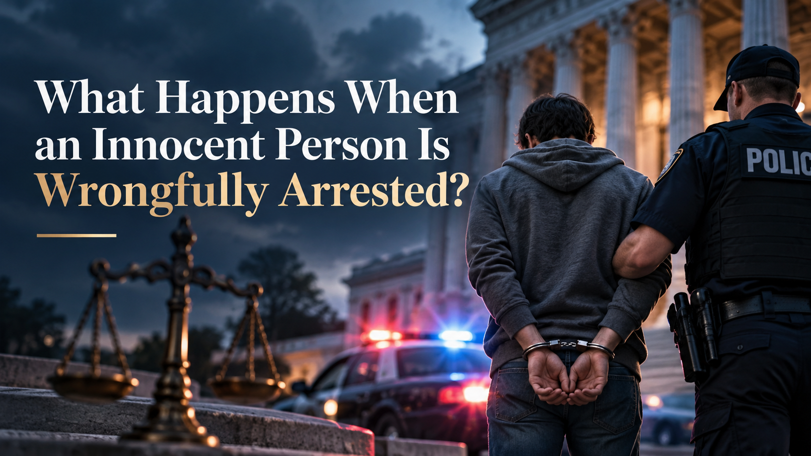 When an Innocent Person Is Wrongfully Arrested