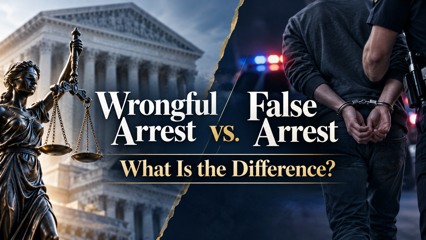 Wrongful Arrest and False Arrest